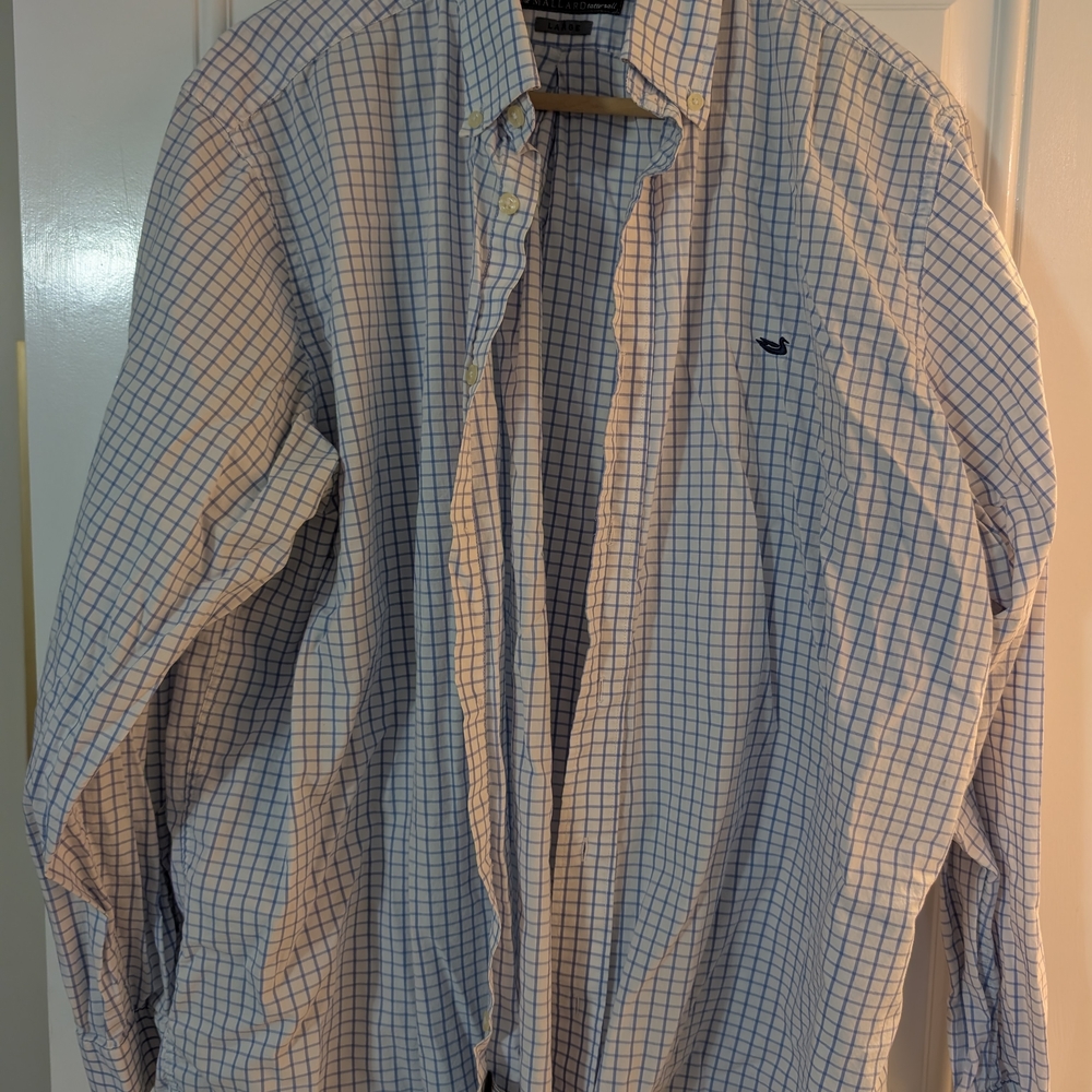 Southern Marsh Checkered Button-Down Shirt